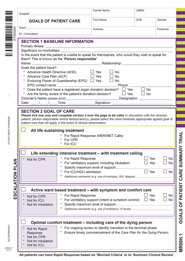 Who will make the call? ‘Goals of Patient Care’ is helping Medical Forum