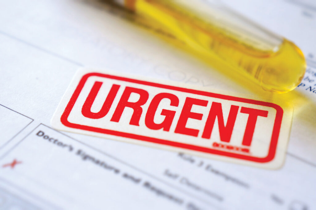 Critical laboratory results after dark Medical Forum