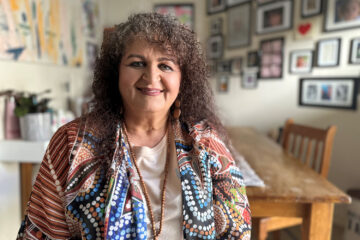 Bowel cancer survivor Cherie Salter urges people to speak to their GP about bowel symptoms.