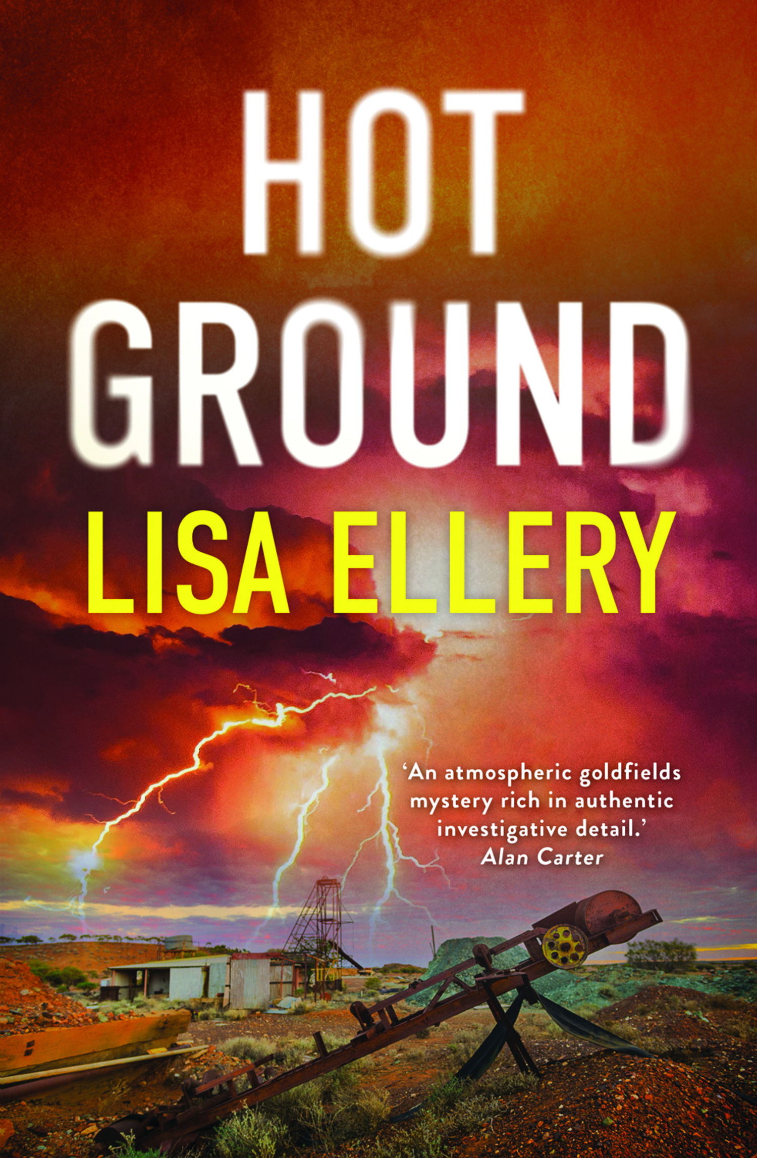 Lisa Ellery's new book Hot Ground