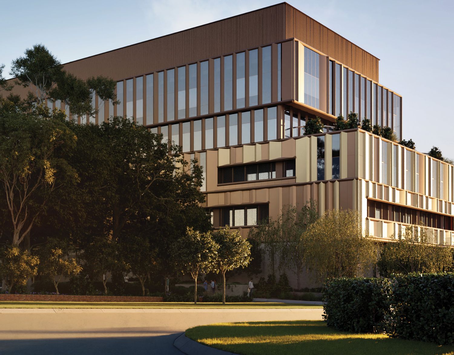 An artist's impression of the new maternity building to be built at Osborne Park Hospital.