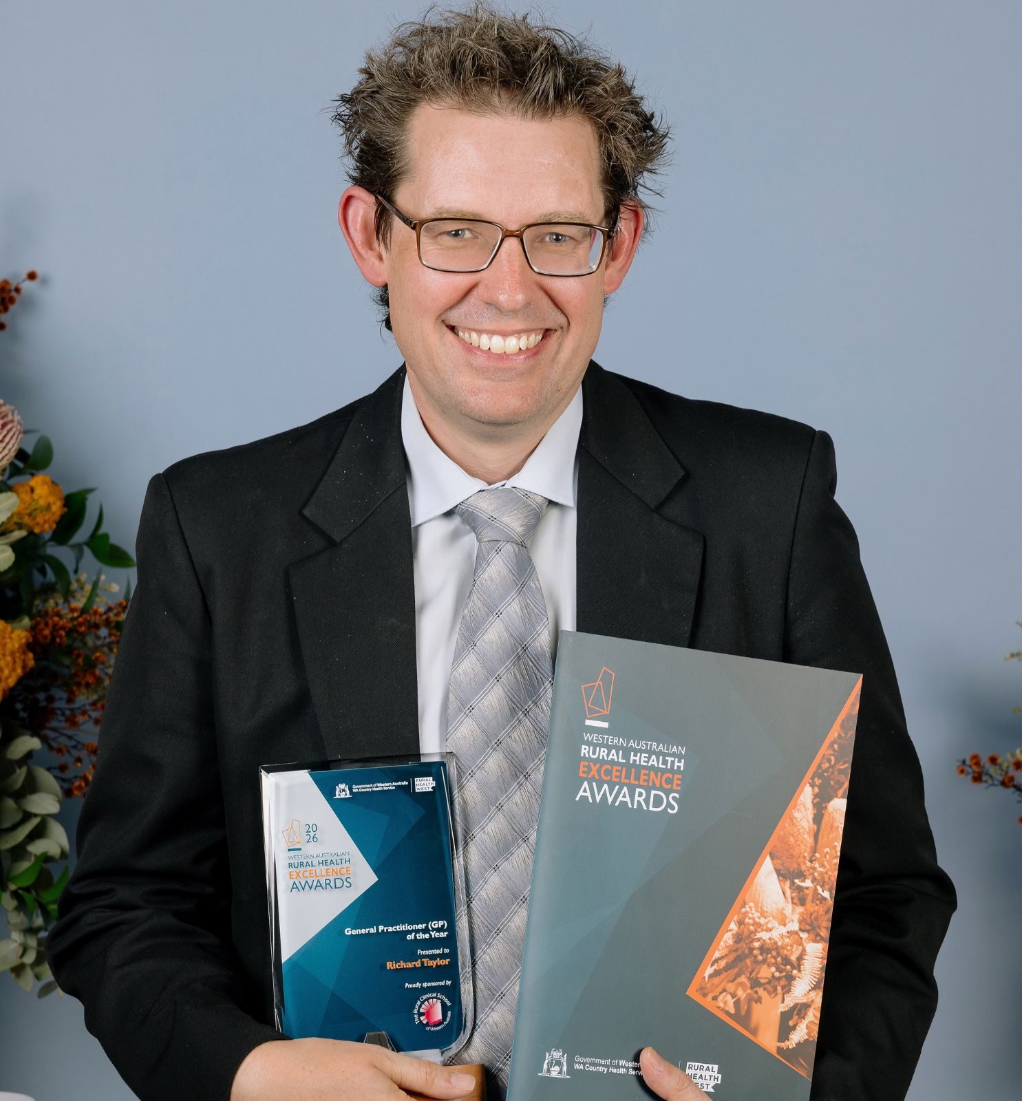 GP of the Year Dr Richard Taylor.